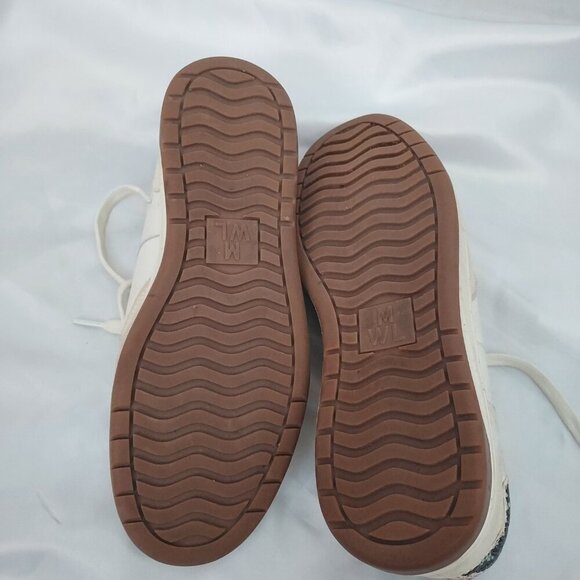 Madewell Court Sneakers in Colorblock Suede & Snakeskin Embossed Leather - Picture 2 of 7